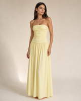 Nova | Ruched Slim-Fit Column Gown 1