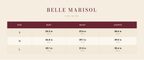 Bella size guide – Belle Marisol