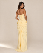 Aria | Strapless Ruched Gown