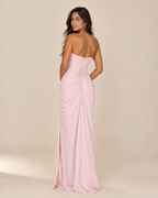 Aria | Strapless Ruched Gown