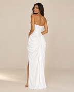 Aria | Strapless Ruched Gown