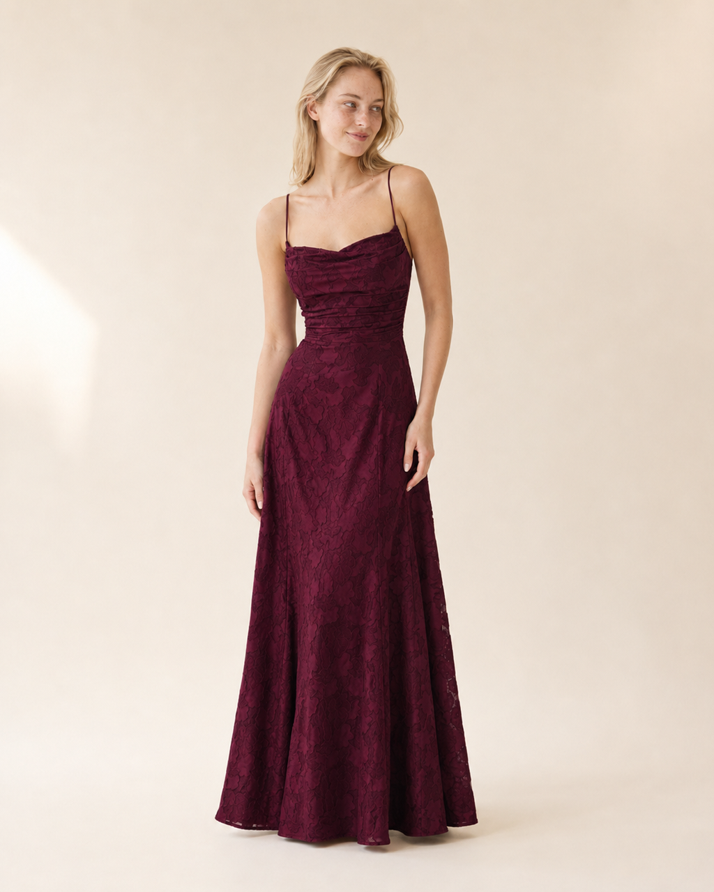 Eden | Back-Tie A-Line Midi Dress