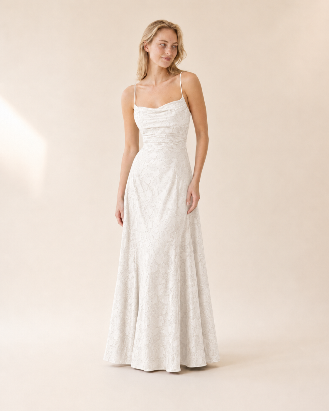 Eden | Back-Tie A-Line Midi Dress