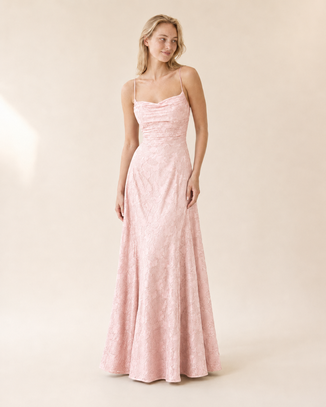 Eden | Back-Tie A-Line Midi Dress