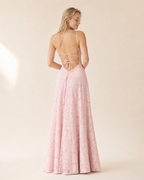 Eden | Back-Tie A-Line Midi Dress