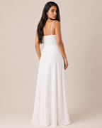 Posy | Tie-Waist A-Line Midi Dress
