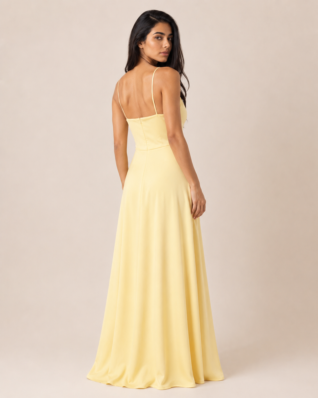 Posy | Tie-Waist A-Line Midi Dress