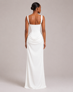 Mila | Square-Neck Bodycon Maxi Dress