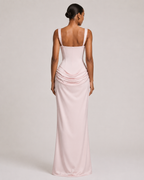 Mila | Square-Neck Bodycon Maxi Dress