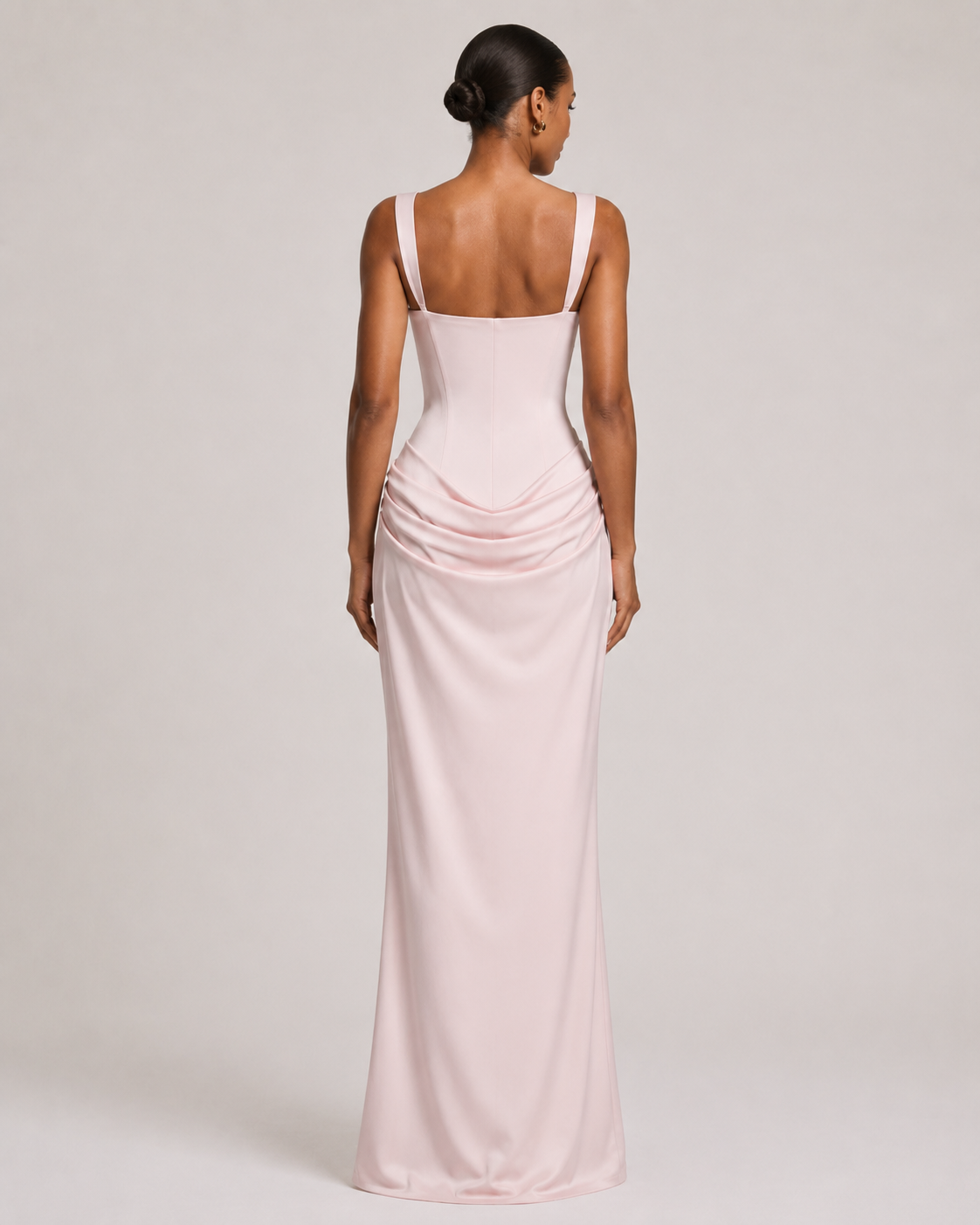 Mila | Square-Neck Bodycon Maxi Dress