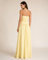 Nova | Ruched Slim-Fit Column Gown 2