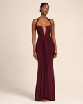 Vera | Backless Halter Gown