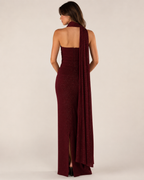 Sienna | High-Slit Bodycon Evening Gown