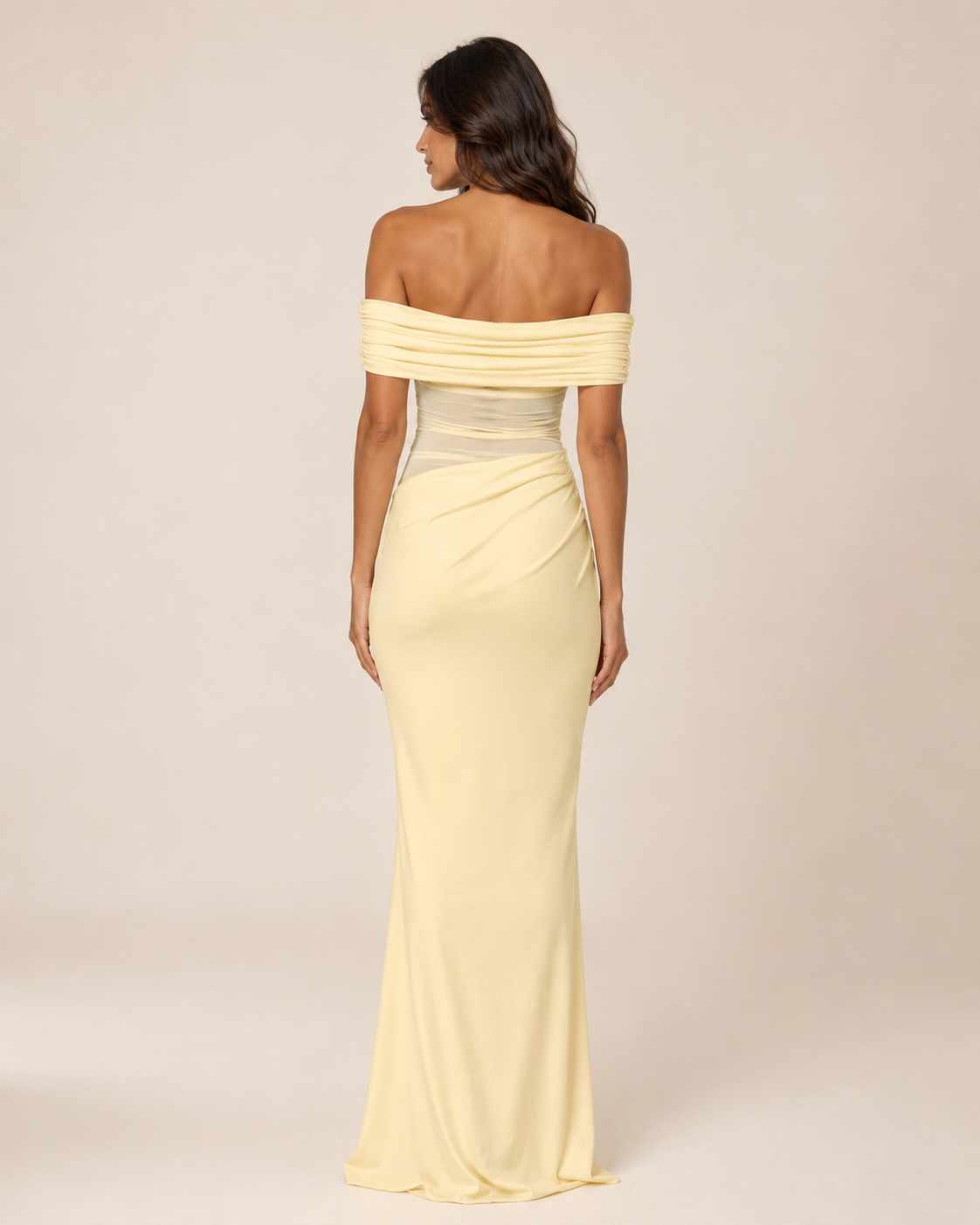 Jade | Backless Mesh Bodycon Dress