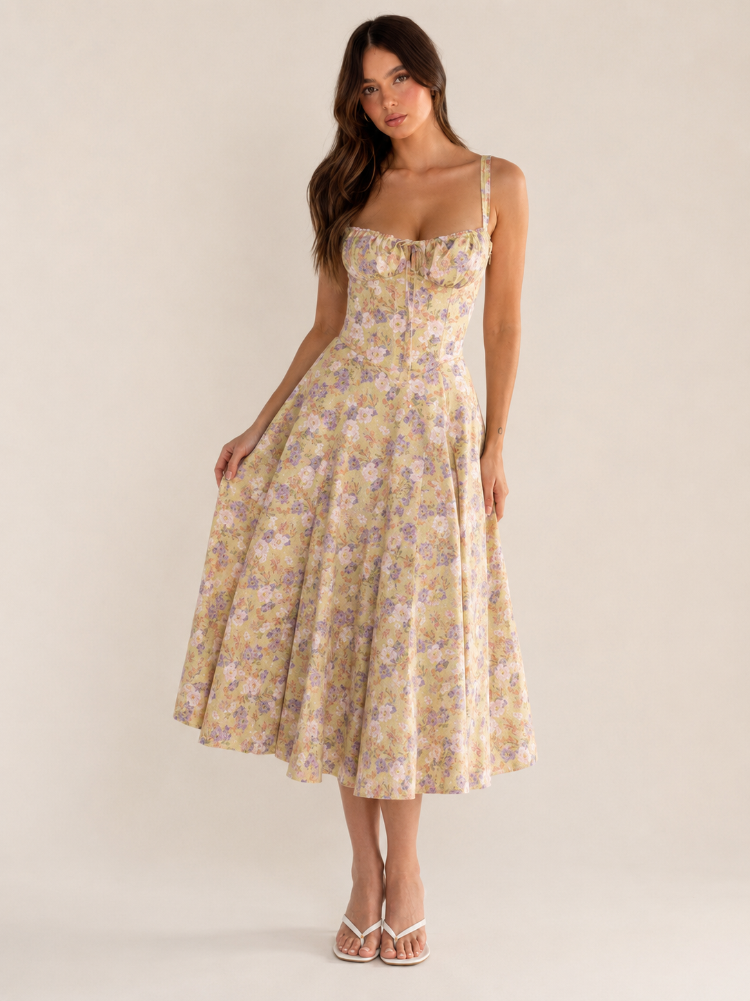 Wren | Floral A-Line Dress