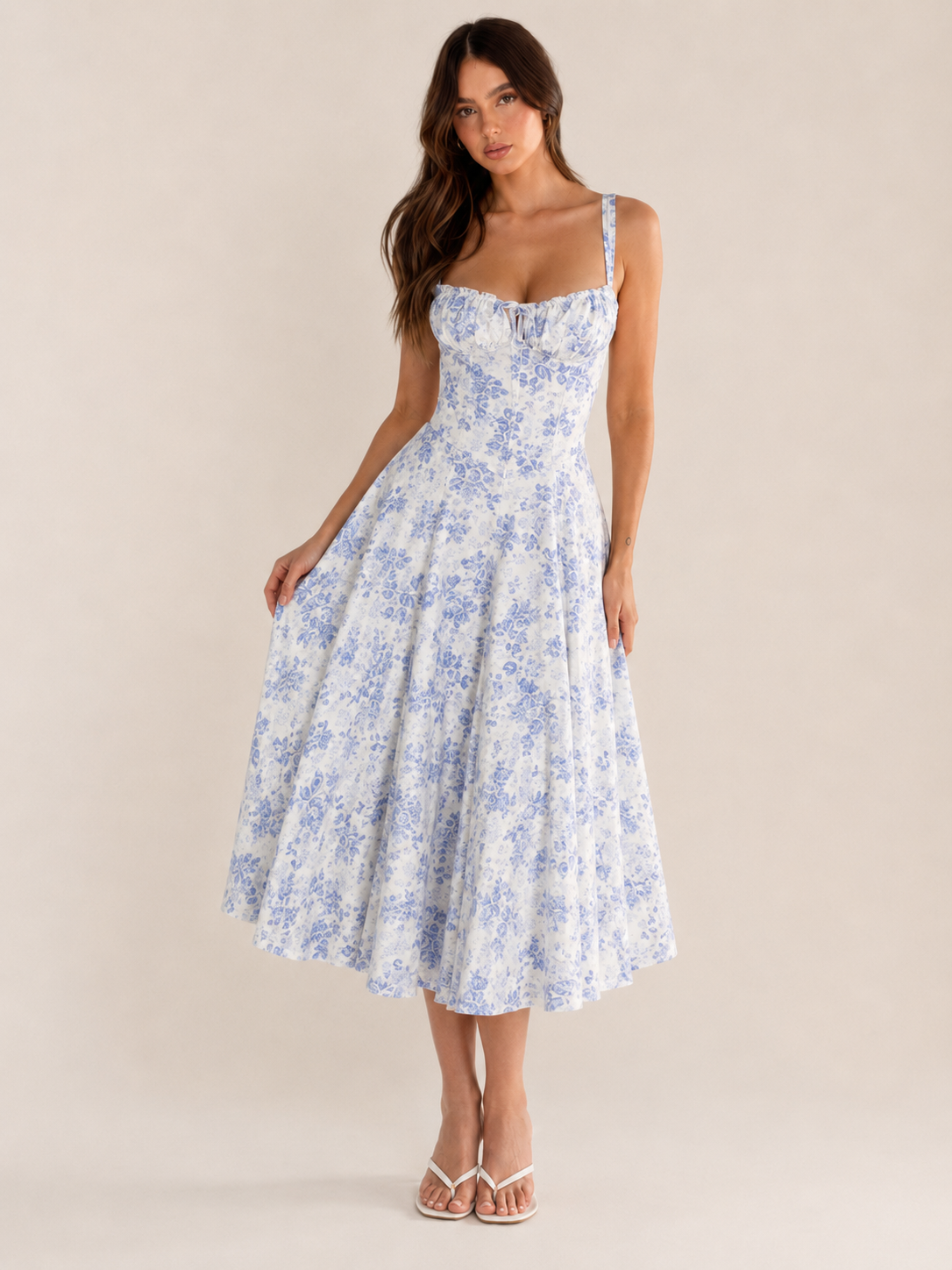 Wren | Floral A-Line Dress