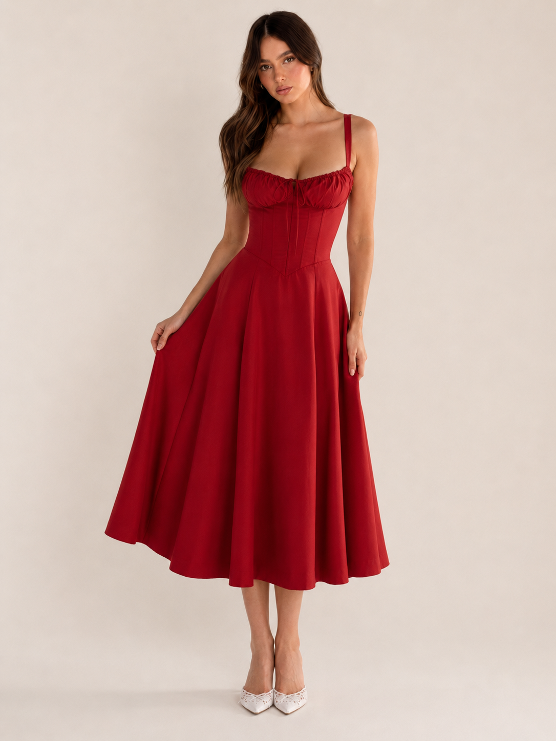 Wren | Floral A-Line Dress