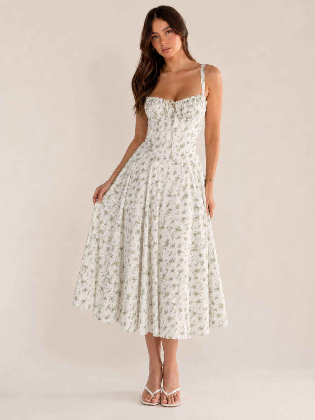 Wren | Floral A-Line Dress