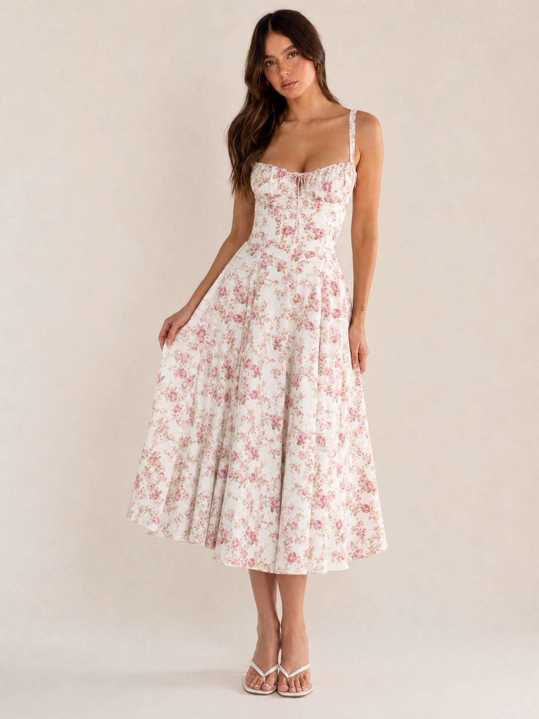 Wren | Floral A-Line Dress