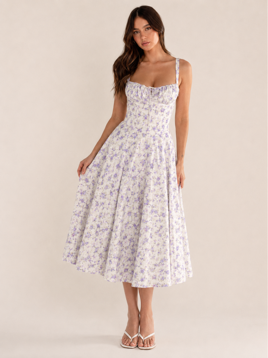 Wren | Floral A-Line Dress