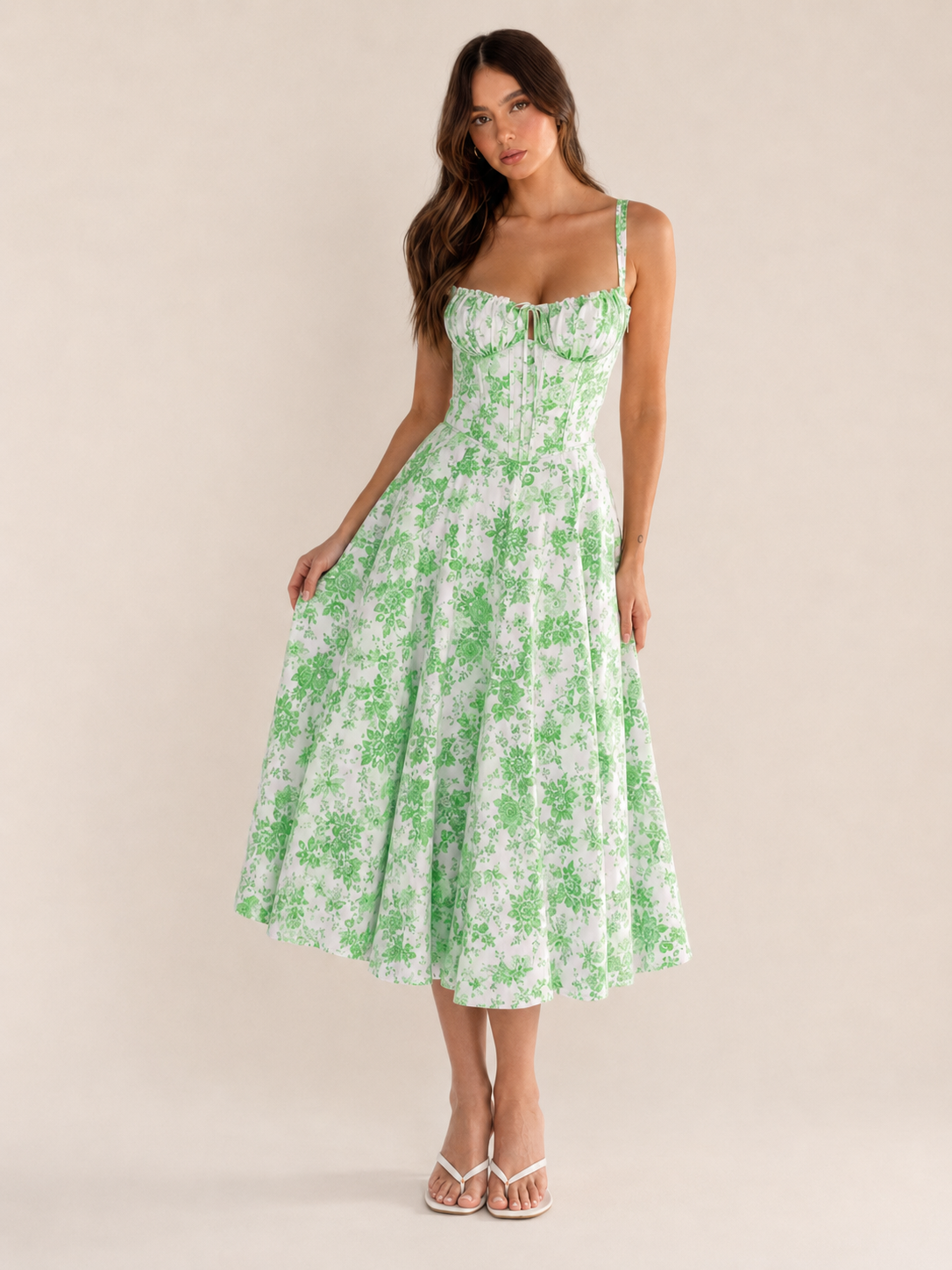 Wren | Floral A-Line Dress