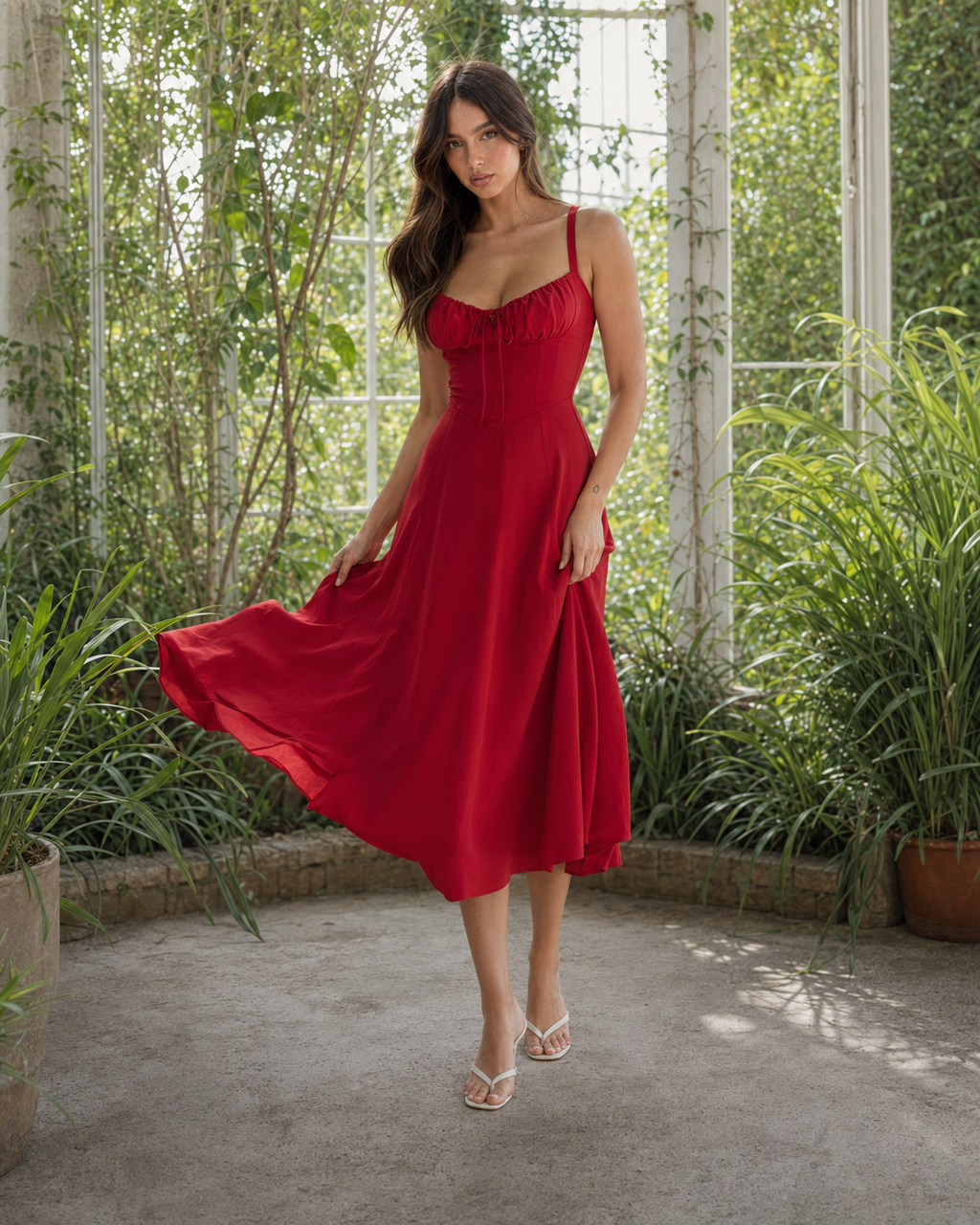 Wren | Floral A-Line Dress