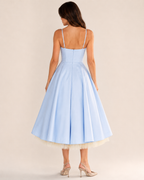 Skye | Double-Layer Mesh Slip Dress