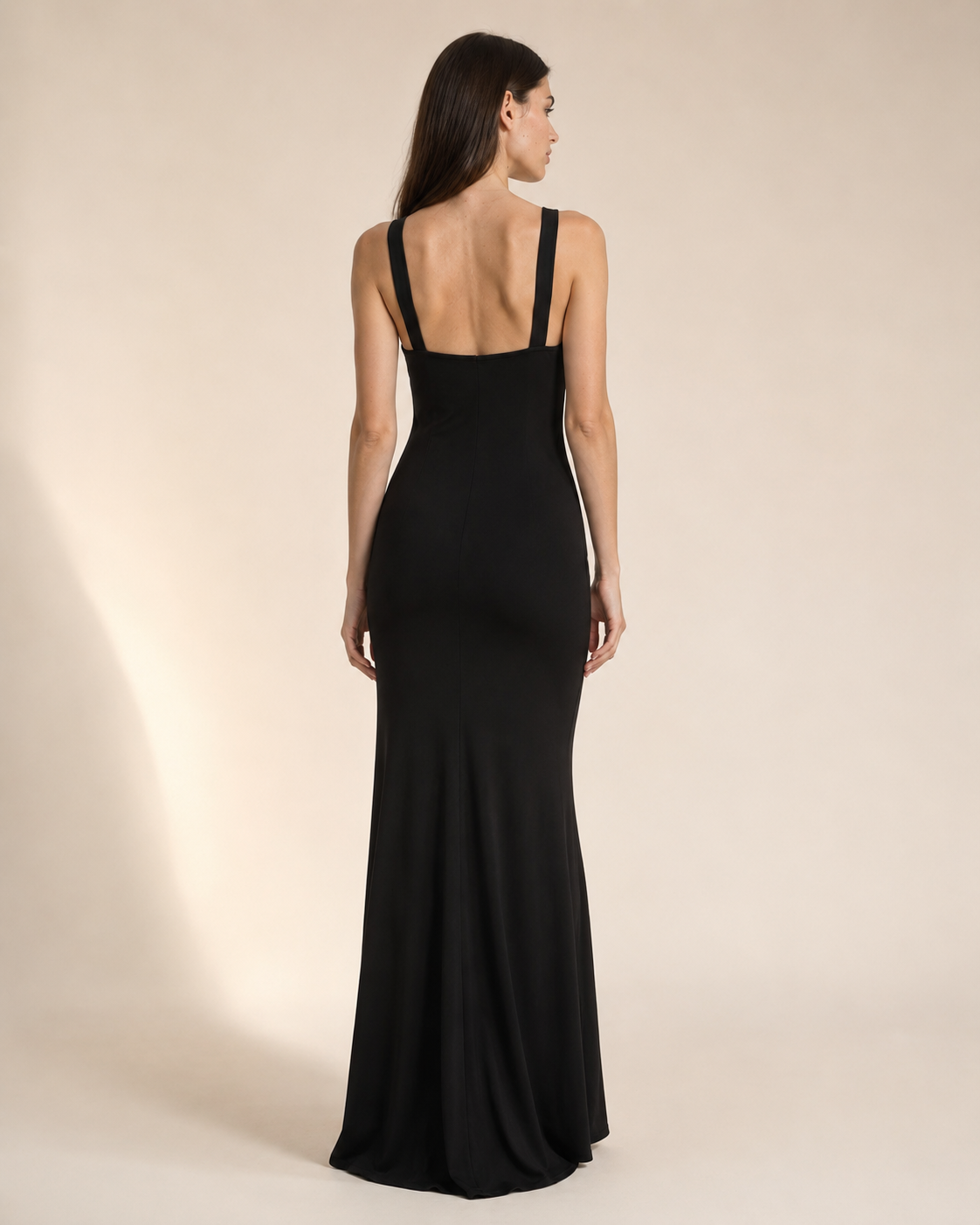 Naomi | Cross-Neck Bodycon Maxi
