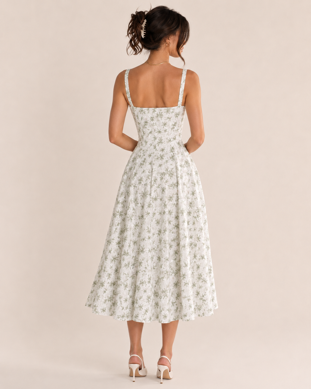 Wren | Floral A-Line Dress